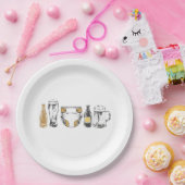 Huggies en Chuggies Papieren Bordje (Feest)