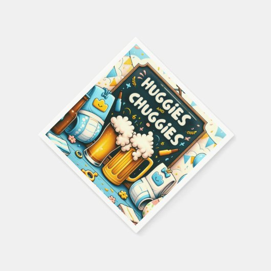 Huggies en chuggies servet (Hoek)