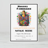 Huggies en Chuggies vader luiers feestje Kaart (Staand voorkant)