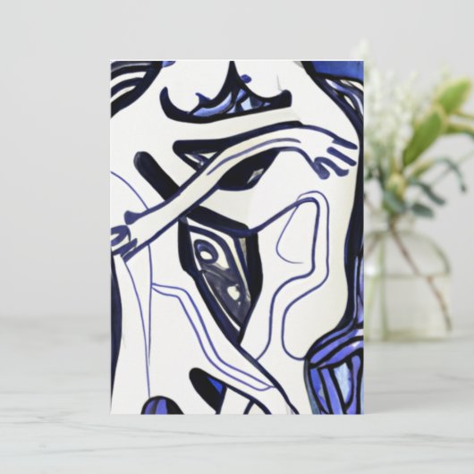 Huggify Feestdagenkaart (Staand voorkant)