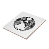 Huggin en muninn tegeltje (Zijkant)