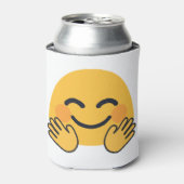 Hugging Emoji Blikjeskoeler (Blikje Voorkant)