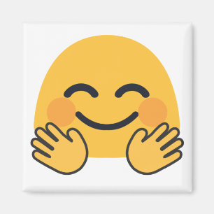 Hugging Emoji Magneet