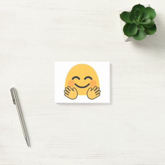Hugging Emoji Post-it® Notes (Kantoor)
