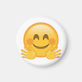 Hugging Face - Emoji Magneet (Voorkant)