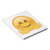 Hugging Face - Emoji Notitieblok (Schuin)