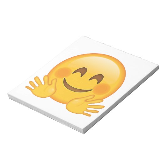 Hugging Face - Emoji Notitieblok (Linkerzijde)