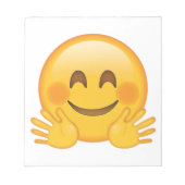 Hugging Face - Emoji Notitieblok (Voorkant)