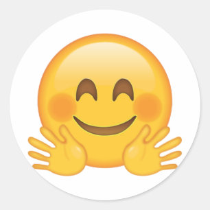 Hugging Face - Emoji Ronde Sticker