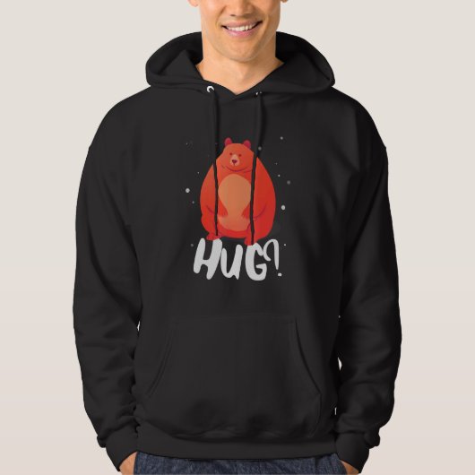 Hugging van Beer Hugging Hoodie (Voorkant)