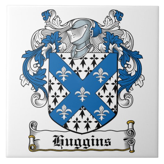 Huggins familiekust tegeltje (Voorkant)