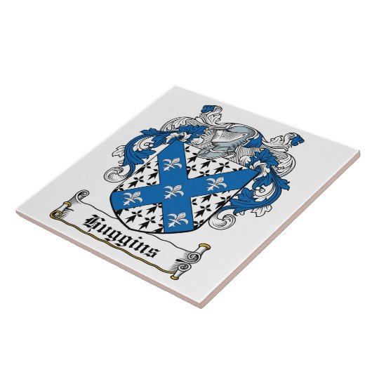 Huggins familiekust tegeltje (Zijkant)