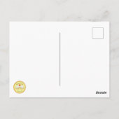 Huggopotamus Valentijnsdag Hippo Briefkaart Paars (Achterkant)