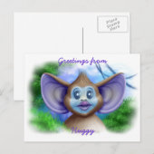 Huggy Briefkaart (Voorkant / Achterkant)