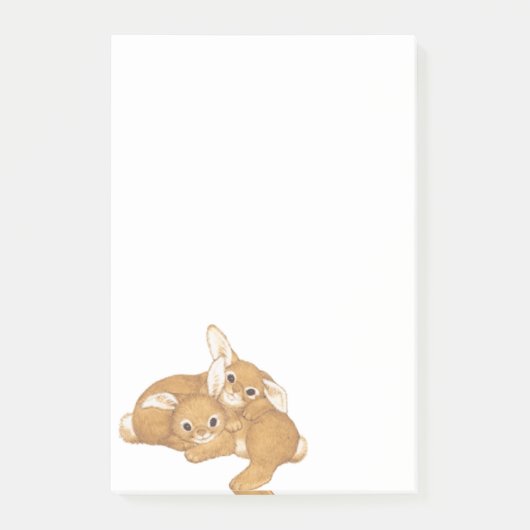 Huggy Bunnies Post-it® Notes (Voorkant)
