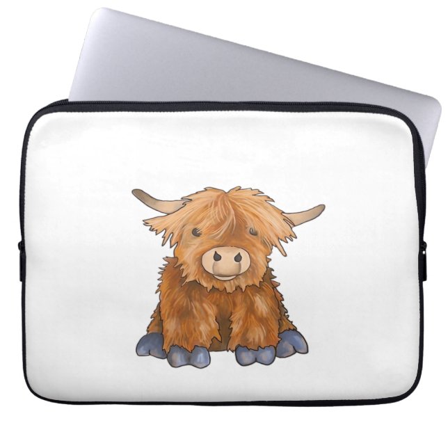 Huggy Harry - Onderdeel van mijn Fluffy Friends-se Laptop Sleeve (Voorkant)