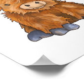 Huggy Harry - Onderdeel van mijn Fluffy Friends-se Poster (Hoek)