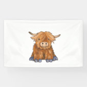Huggy Harry - Onderdeel van mijn Fluffy Friends-se Spandoek (Horizontaal)