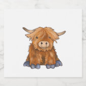 Huggy Harry - Onderdeel van mijn Fluffy Friends-se Sparkling Wijnetiket (Enkel label)