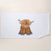 Huggy Harry - Onderdeel van mijn Fluffy Friends-se Strandlaken (Voorkant)