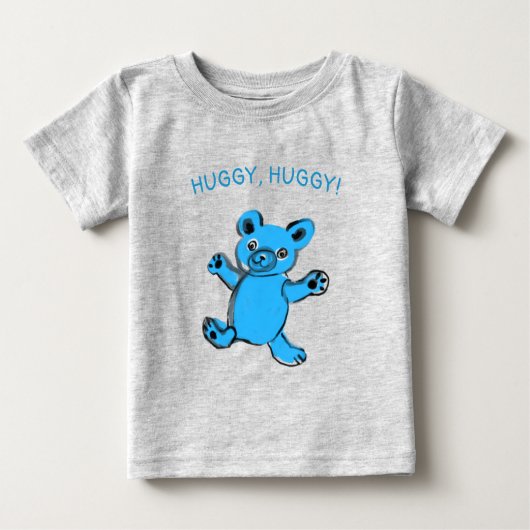 huggy, huggy, teddy beer baby T-Shirt (Voorkant)