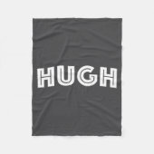 Hugh fleece deken (Voorkant)