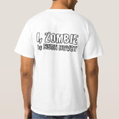 Hugh Howey The Living I, Zombie Shirt (Achterkant)