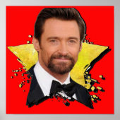 Hugh jackman poster (Voorkant)