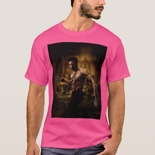 Hugh Jackman T-shirt (Voorkant)