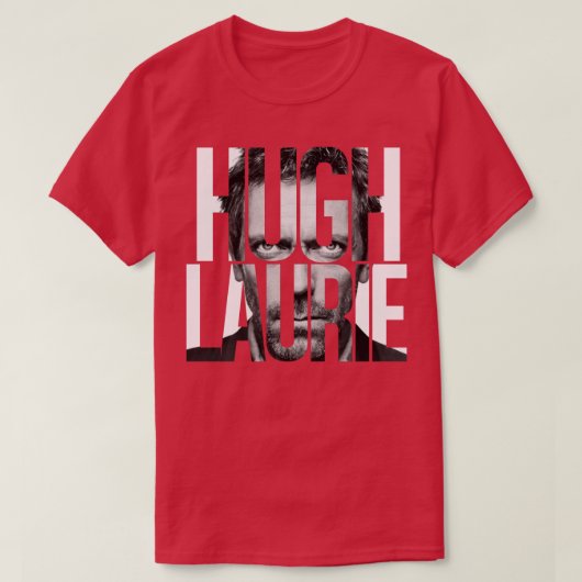 Hugh Laurie T-shirt (Design voorkant)