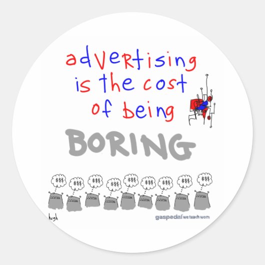 Hugh MacLeod Stickers (Voorkant)