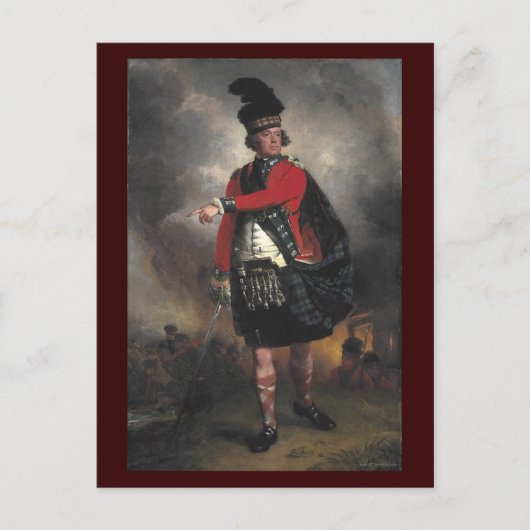 Hugh Montgomerie Briefkaart (Voorkant)