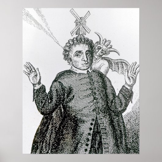 Hugh Peter fiery legerprediker Poster (Voorkant)