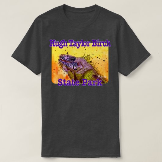 Hugh Taylor Birch State Park Florida T-shirt (Design voorkant)