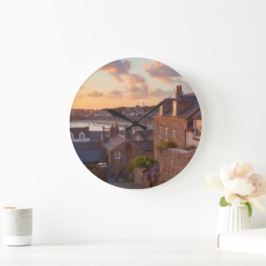 Hugh Town, Isles of Scilly Large Clock Grote Klok (Huis)