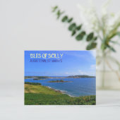 Hugh Town - St. Mary's - Isles Of Scilly Briefkaart (Staand voorkant)