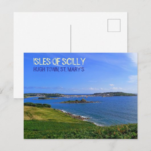 Hugh Town - St. Mary's - Isles Of Scilly Briefkaart (Voorkant / Achterkant)