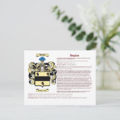 Hughes (betekenis (Engels)) Briefkaart (Staand voorkant)