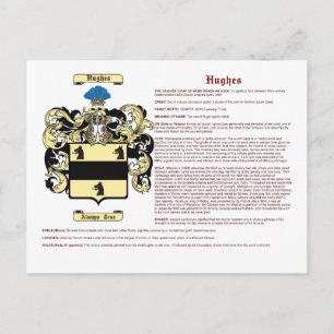 Hughes (betekenis (Engels)) Briefkaart