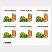 Hughes Brothers Brouwen 1 Vierkante Sticker (Vel)