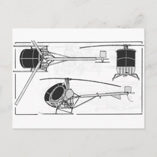 Hughes Cbi 300 Briefkaart (Voorkant)