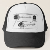 Hughes Cbi 300 Trucker Pet (Voorkant)