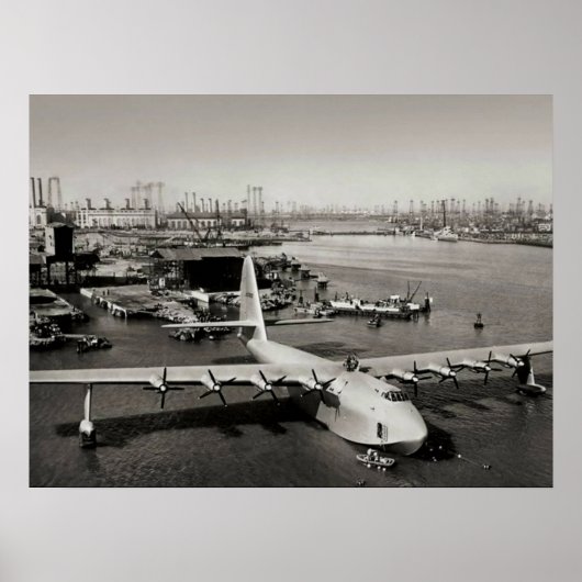 Hughes H4 Spruce Goose 1947 Poster (Voorkant)