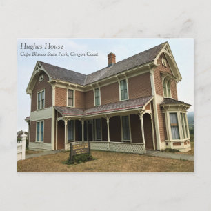 Hughes House, Cape Blanco, Oregon Coast Briefkaart