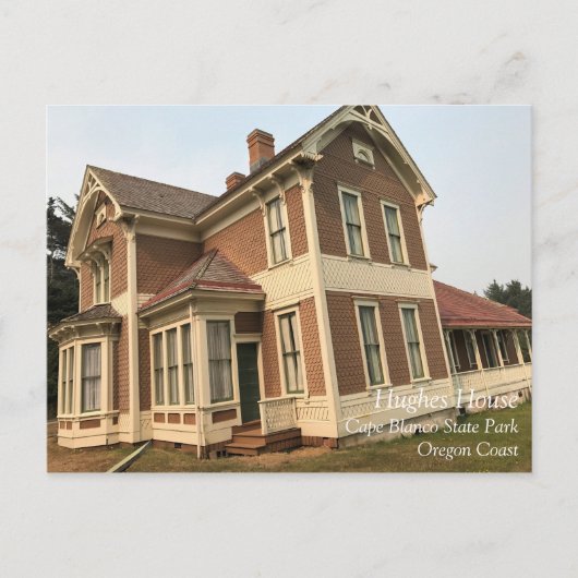 Hughes House, Cape Blanco, Oregon Coast Briefkaart (Voorkant)