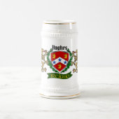 Hughes Irish Shield Beer Stein Bierpul (Center)