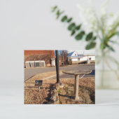Hughes Memorial Vogelbad: Arkansas Briefkaart (Staand voorkant)