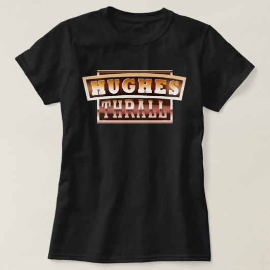 Hughes/Thrall Dames T-Shirt (Design voorkant)