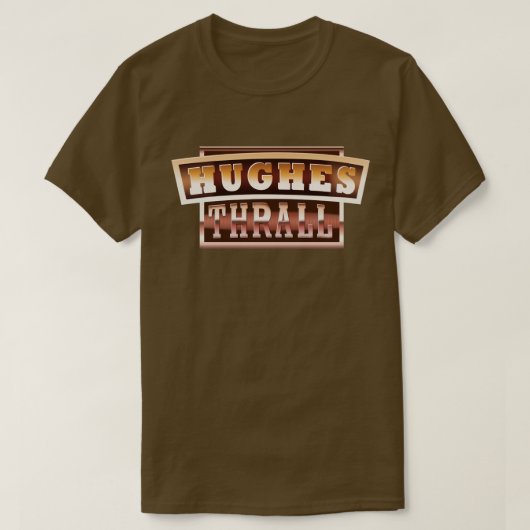 Hughes/Thrall Mannen T-Shirt (Design voorkant)