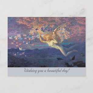 Hughes Wings of the Morning CC1039 Birthday Briefkaart